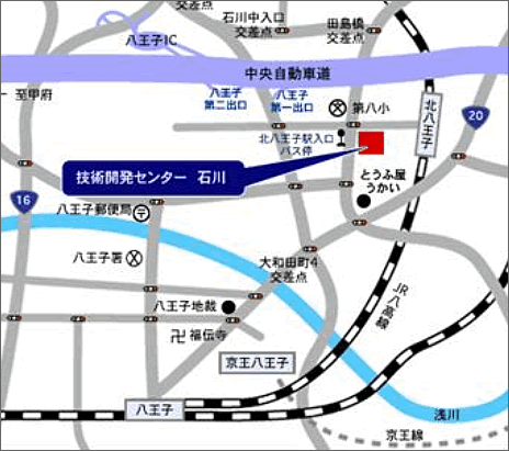 OLYMPUS Medical Training&Education Center地図